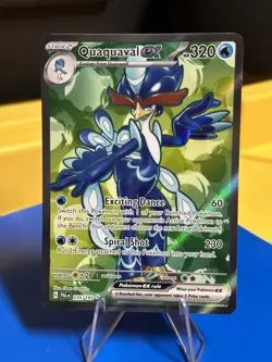 Pokemon TCG Quaquaval ex 235/193 Paldea Evolved NM - Image 1
