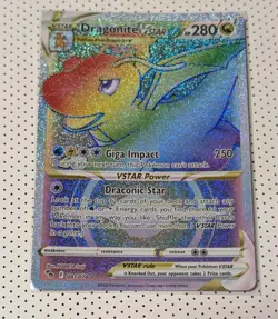 Dragonite VSTAR (Secret) 081/078 Pokemon GO Holo - Image 1