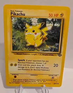 Pikachu 60/64 POKEMON Jungle Regular - Image 1