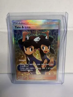 Tate & Liza Full Art 166/168 Pokemon TCG Celestial Storm. NM Condition! - Image 1