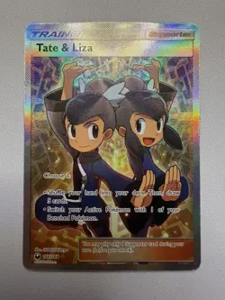Tate & Liza Full Art 166/168 Pokemon TCG Celestial Storm. NM Condition! - Image 2
