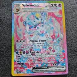 Pokemon Sylveon EX Sir 156/131 SV Prismatic Evolutions TCG Card NM/M Condition - Image 1