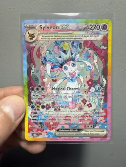 Pokemon Sylveon EX Sir 156/131 SV Prismatic Evolutions TCG Card NM/M Condition - Image 4