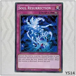 Soul Resurrection - YS14-EN037 - Common 1st Edition Yugioh - Image 1
