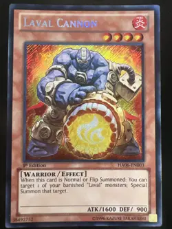 Yu-Gi-Oh! TCG Laval Cannon Hidden Arsenal 6: Omega Xyz HA06-EN003 1st Edition... - Image 1