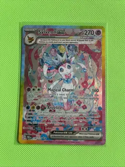 AGS 9.5 Pokemon TCG Sylveon EX SIR 156/131 Prismatic Evolutions Card - Image 1