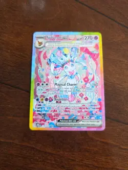 Pokemon TCG Sylveon EX Holo Prismatic Evolutions Card 156/131 M/Nm English - Image 3