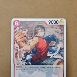 Monkey.D.Luffy (014) OP04-014 UC Regular One Piece Kingdoms of Intrigue NM TCG - Image 2