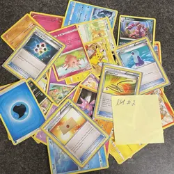 Lot #2 Pokemon Cards Official Assorted Bundle from Vintage y2k Collection - Image 1