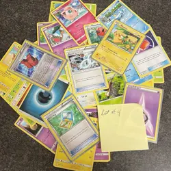 Lot #4 Pokemon Cards Official Assorted Bundle from Vintage y2k Collection - Image 1