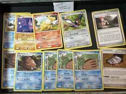 Pokemon Card Lot 11 Cards (2008) Legends Awakened Moderate/Heavily Played MP/HP - Image 1