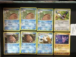 Pokemon Card Lot 11 Cards (2008) Legends Awakened Moderate/Heavily Played MP/HP - Image 2