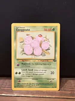 EXEGGCUTE - Jungle Set - 52/64 - Common - Pokemon Card - Unlimited Edition - NM - Image 1