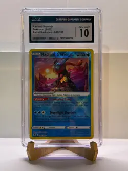 Radiant Greninja 046/189: Astral Radiance Holo CGC GEM MINT 10! PERFECT CARD! - Image 1