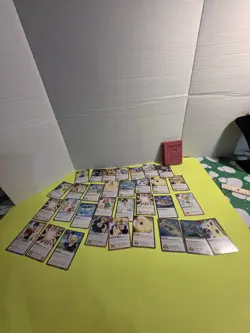 Zatch Bell!The Card Battle Red Spell Book Binder Vintage 2003 Includes 32 Cards - Image 1