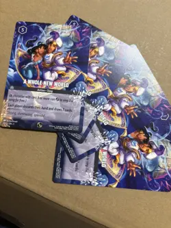 Disney Lorcana A Whole New World Infinity Promo Card 10/C1 EN 1 Non Foil Playset - Image 1