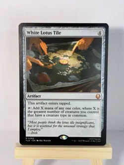 MTG Magic The Gathering White Lotus Tile #0262 TLA M / NM Avatar - Image 1