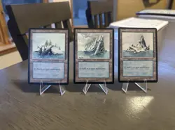 Mtg 14 Ice Age Lands 14 Different Art Versions Bonus snow covered with purchase - Image 1
