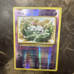 2016 Pokemon XY Evolutions Mew Reverse Holo #53/108 - Image 1