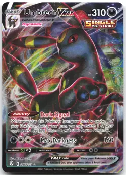 Umbreon VMAX 095/203 Holo VMAX Rare Evolving Skies Pokemon Near Mint - Image 1