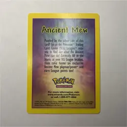 Pokemon Ancient Mew - Ancient Mew Details card - Rare card - Image 1