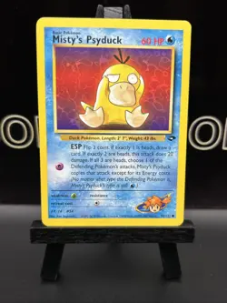 Misty's Psyduck 90/132 WOTC Vintage Pokemon | Gym Challenge Pokemon TCG - Image 2