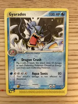 Pokemon TCG Gyarados EX Dragon 32/97 Regular Uncommon Light Play Condition Card - Image 1