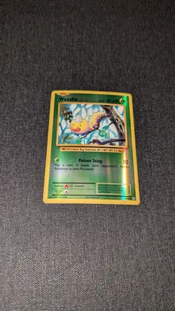 POKEMON Weedle XY Evolutions 5/108 Reverse Holo NM - Image 1