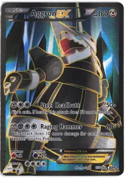 Aggron EX 153/160 Rare Ultra Primal Clash Pokemon - Image 1