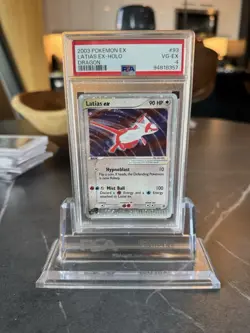 2003 POKEMON EX DRAGON #93 LATIAS EX-HOLO PSA 4 - Image 1