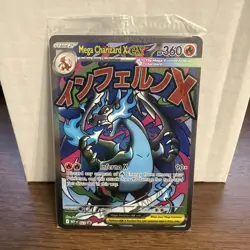Pokemon Mega Charizard X ex 023 + Oricorio ex Phantasmal Flames UPC Promo Sealed - Image 1
