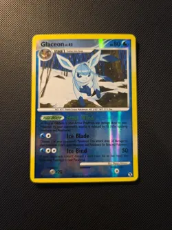 Pokemon TCG Glaceon Lv.42 41/111 Reverse Holo - Rising Rivals - Image 1