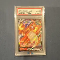Pokemon Charizard VMAX Holo Ultra Rare Darkness Ablaze 020/189 PSA 10 2020 - Image 1