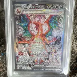 PSA 9 Charizard ex 223/197 SIR Obsidian Flames Pokemon SV03 Scarlet Violet - Image 3