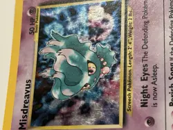Pokemon TCG Misdreavus Neo Revelation Holo Card 11/64 - Image 4