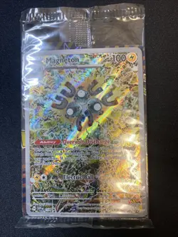 [SEALED] Magneton Pokemon TCG Scarlet and Violet Promo #159 Full Art - Image 1