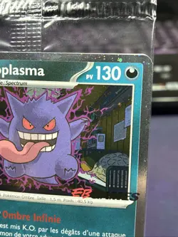 Gengar 050/088 - EB Games FRENCH Pokemon Promo Ectoplasma Good centering SEALED - Image 4