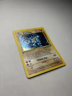 Pokemon Machamp 8/102 Deck Exclusives Holo Rare 1st Edition 100 HP WOTC (NM/LP) - Image 3