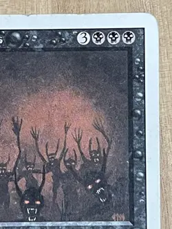 Awesome Magic The Gathering MTG Card Revised Demonic Hordes MP - Image 3
