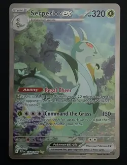 Pokemon Serperior EX 164/086 Sv: Black Bolt Holo Special Illustration Rare - Image 1