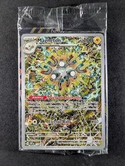2024 Pokemon MAGNETON #159 Black Star Promos Scarlet & Violet Surging Sparks ENG - Image 1
