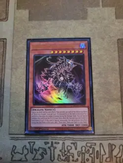 YUGIOH DARK HOLE DRAGON AGOV-EN020 ULTRA 1ST ED NM - Image 1