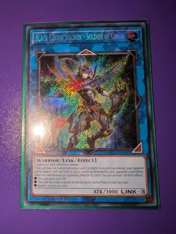 Black Luster Soldier - Soldier of Chaos BLC1-EN002 Battles of Legend: Chapter 1 - Image 1