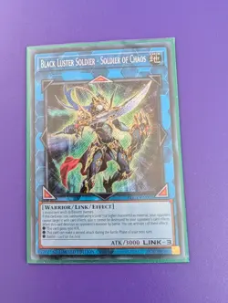 Black Luster Soldier - Soldier of Chaos BLC1-EN002 Battles of Legend: Chapter 1 - Image 2