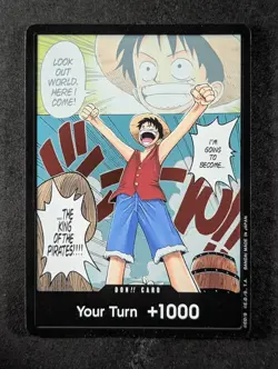 2022 One Piece MONKEY D. LUFFY Don!! Card Romance Dawn Japanese - Image 1