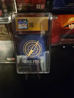 2025 One Piece Monkey D. Luffy SR Magazine Promo ST21-014 CGC 10 Pristine - Image 2