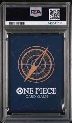 2025 One Piece OP11-A Fist of Divine Speed Gear Two Alt Art 080 PSA 10 - Image 2
