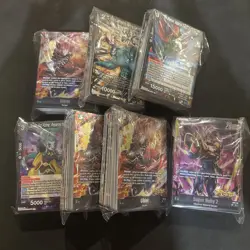 Dragon Ball Z. Bulk Lot. Over 50 Cards per pack. C, UC, Rares. Multiple Sets - Image 1