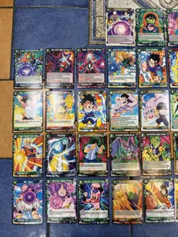 Dragon Ball Z DBZ Vermillion Bloodline TCG Trading Cards Bulk 74 Cards Common - Image 2