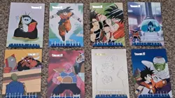 12 Dragon Ball Z Panini Trading Cards Frieza Saga 1989 Bird Studio - Image 5